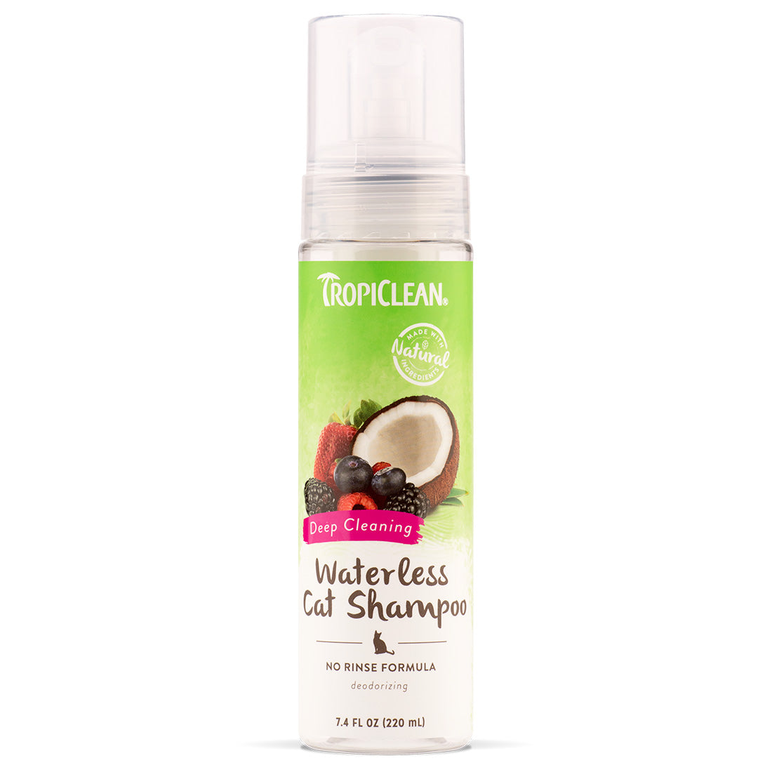 Tropiclean Shampoo Conditioner, Tear Stain Remover Ear Cleaner, Tangle Remover, Waterless No Rinse Chew Deter -Cat & Dog