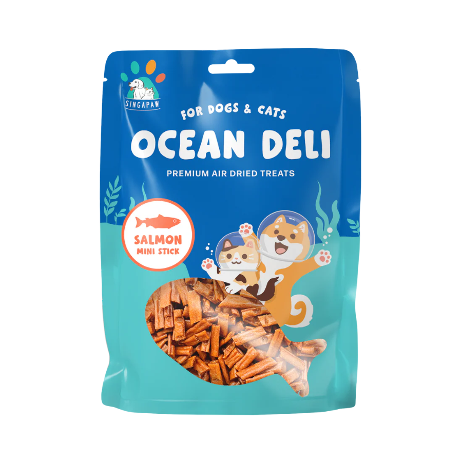 Singapaw Salmon & Pollock Cat & Dog Treats | Single Ingredient Fish Treats
