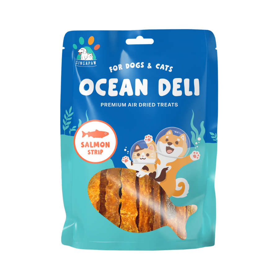 Singapaw Salmon & Pollock Cat & Dog Treats | Single Ingredient Fish Treats