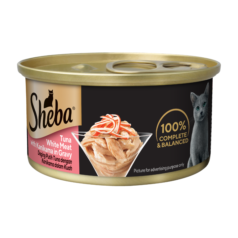 Sheba Deluxe Wet Cat Can Food Adult 85g | Premium Gourmet Cat Meal