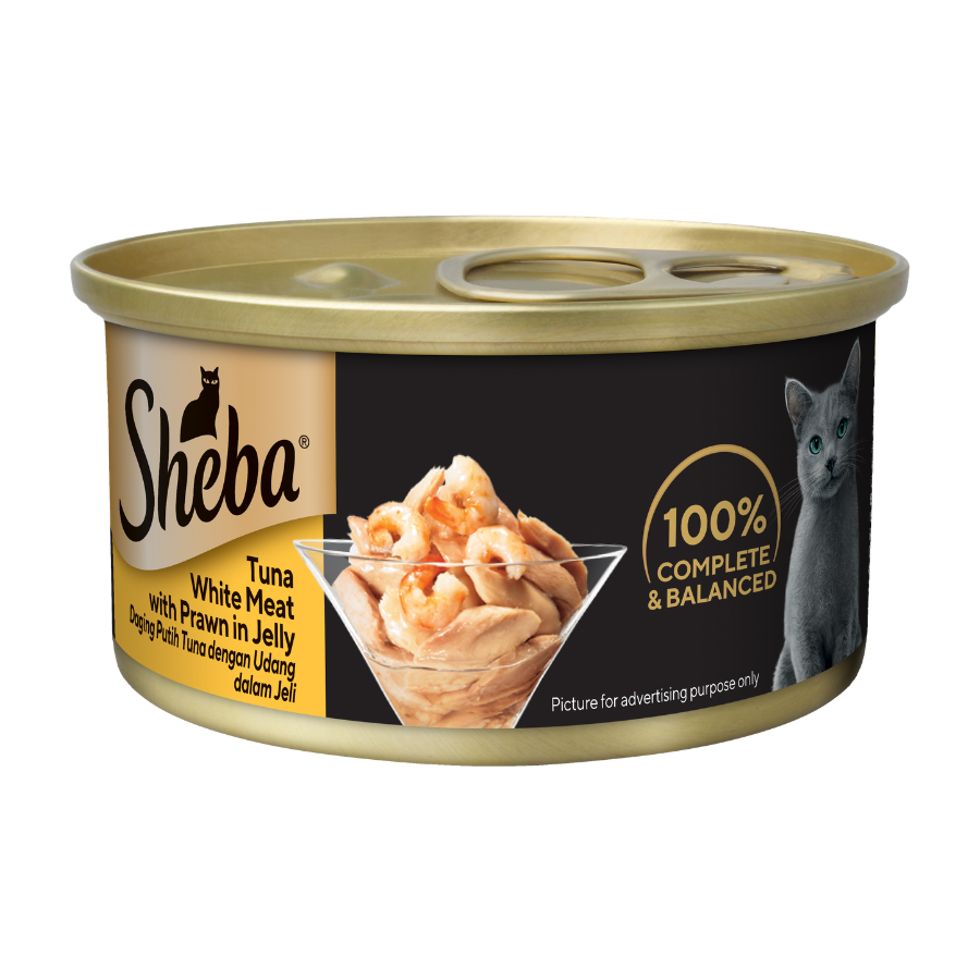 Sheba Deluxe Wet Cat Can Food Adult 85g | Premium Gourmet Cat Meal