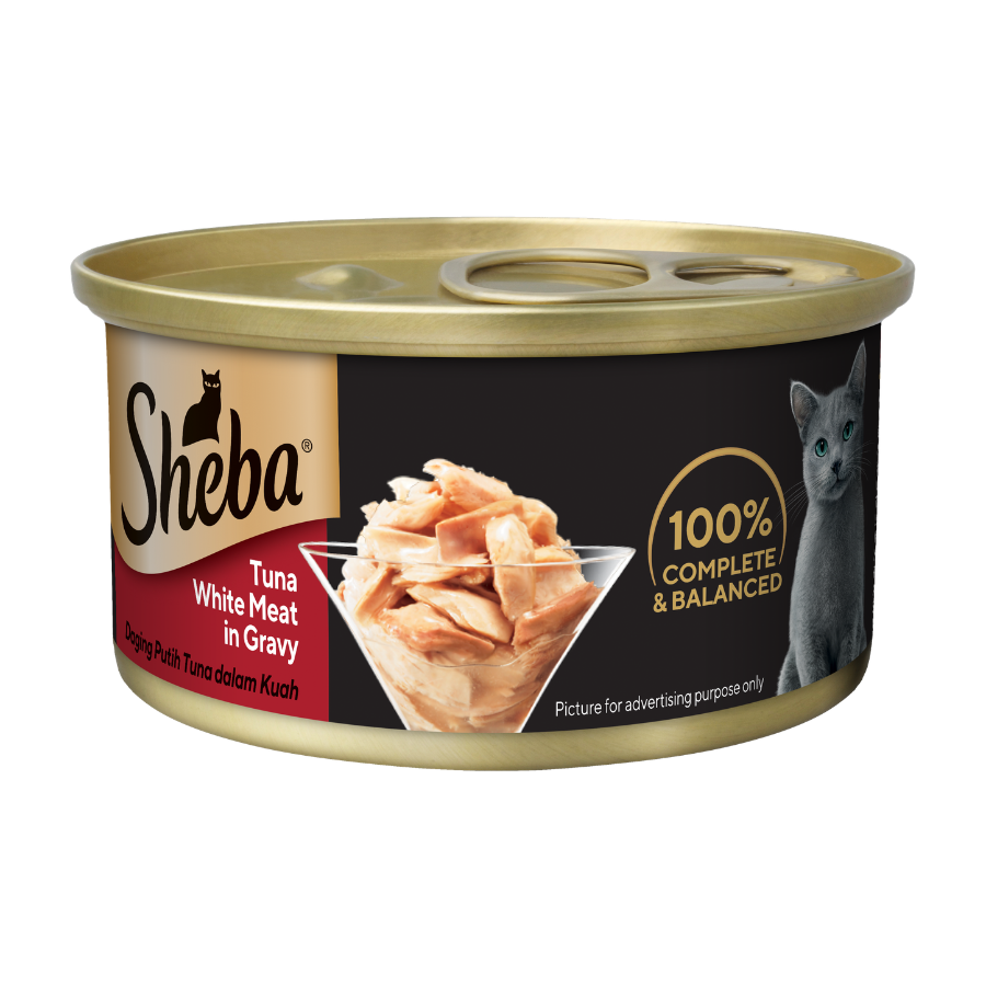 Sheba Deluxe Wet Cat Can Food Adult 85g | Premium Gourmet Cat Meal