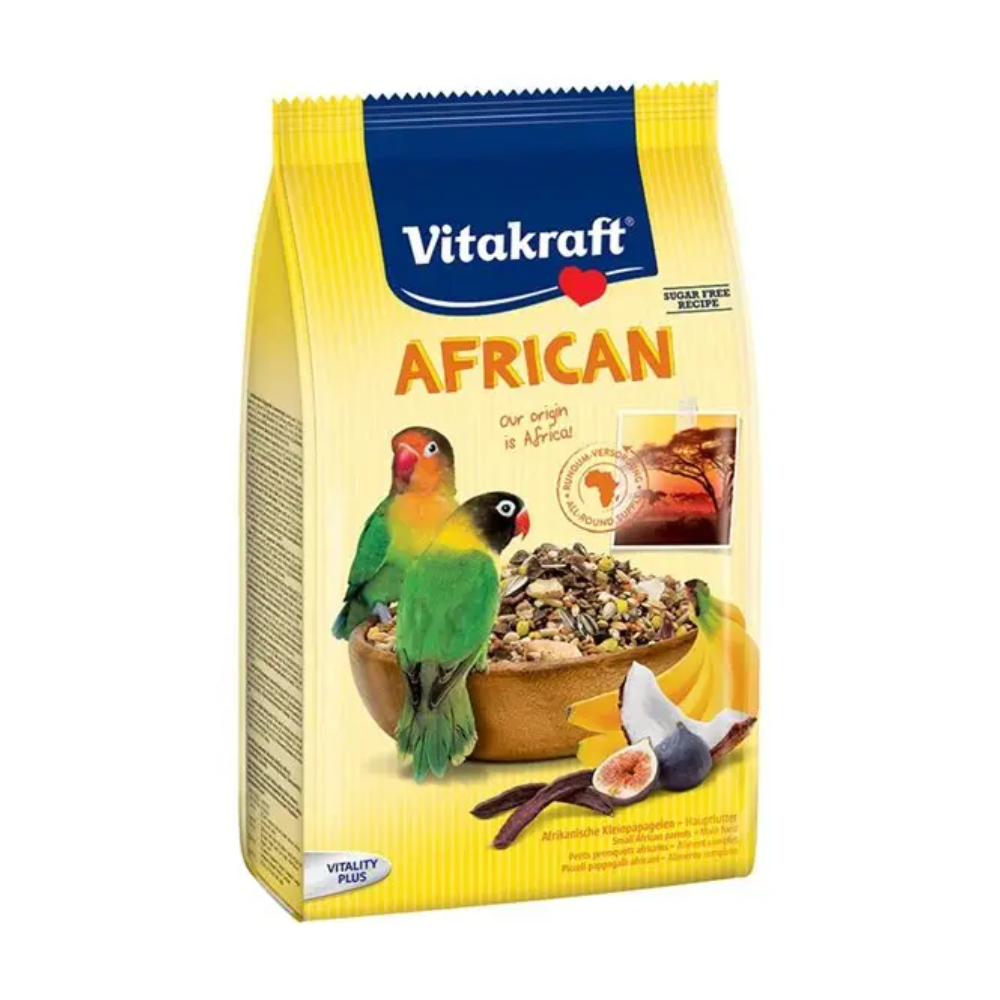 Vitakraft Bird Food 750g |  African Lovebird, Parrot, Amazonian Parrot