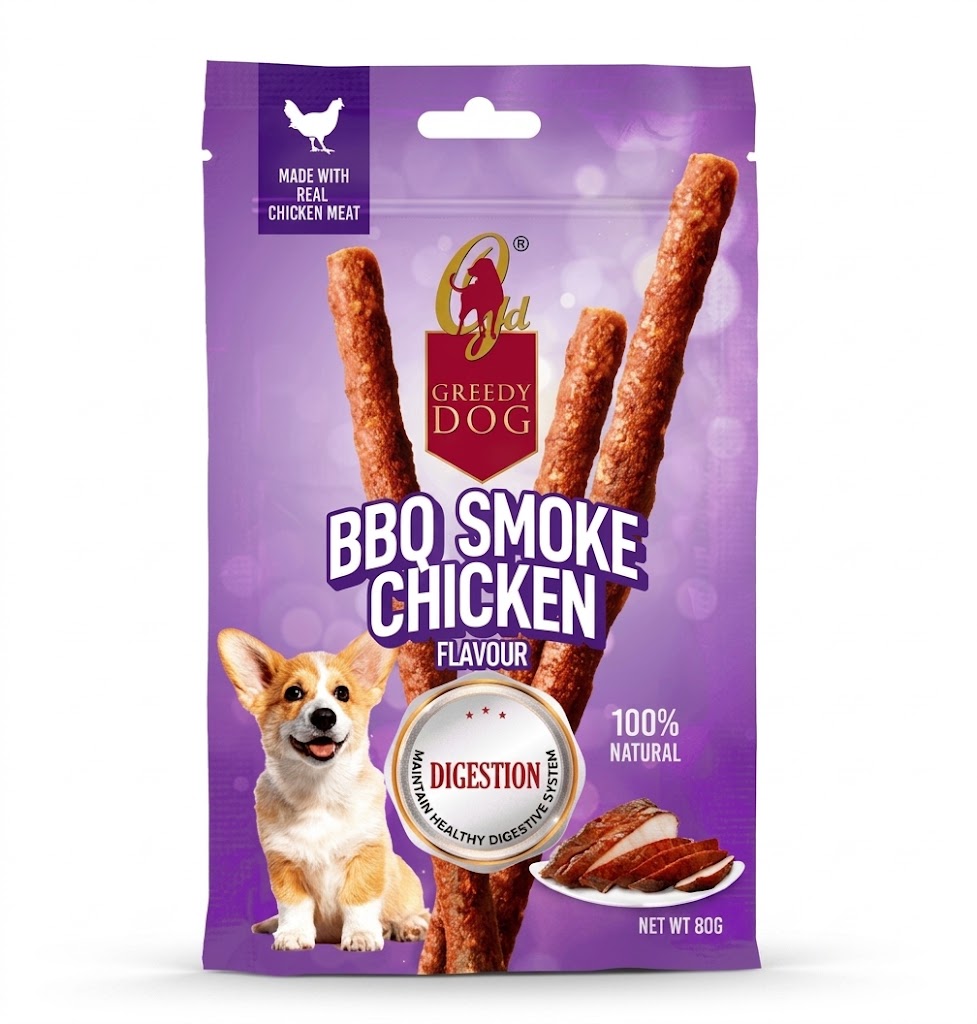 Greedy Dog Treats 80g - Metabolism, Skin & Coat, Digestion, Healthy Teeth and Bones