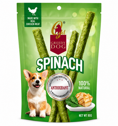 Greedy Dog Treats 80g - Metabolism, Skin & Coat, Digestion, Healthy Teeth and Bones