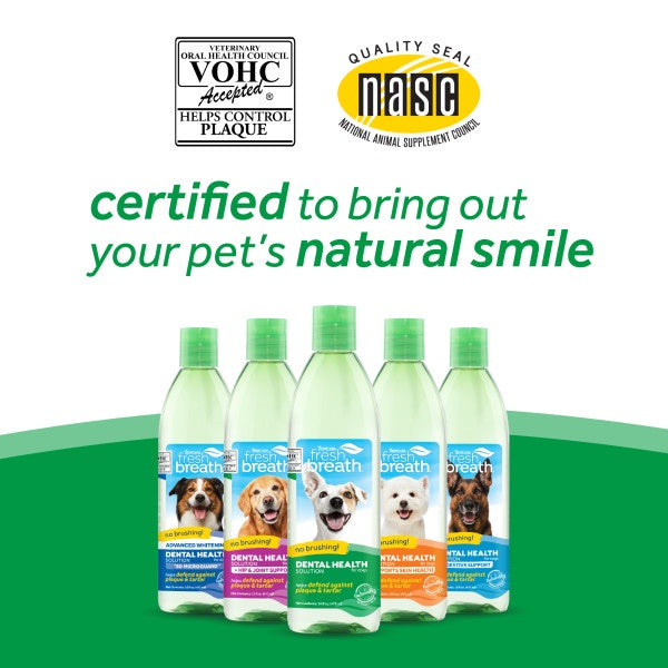 TropiClean Fresh Breath Dental Health Solution for Dogs
