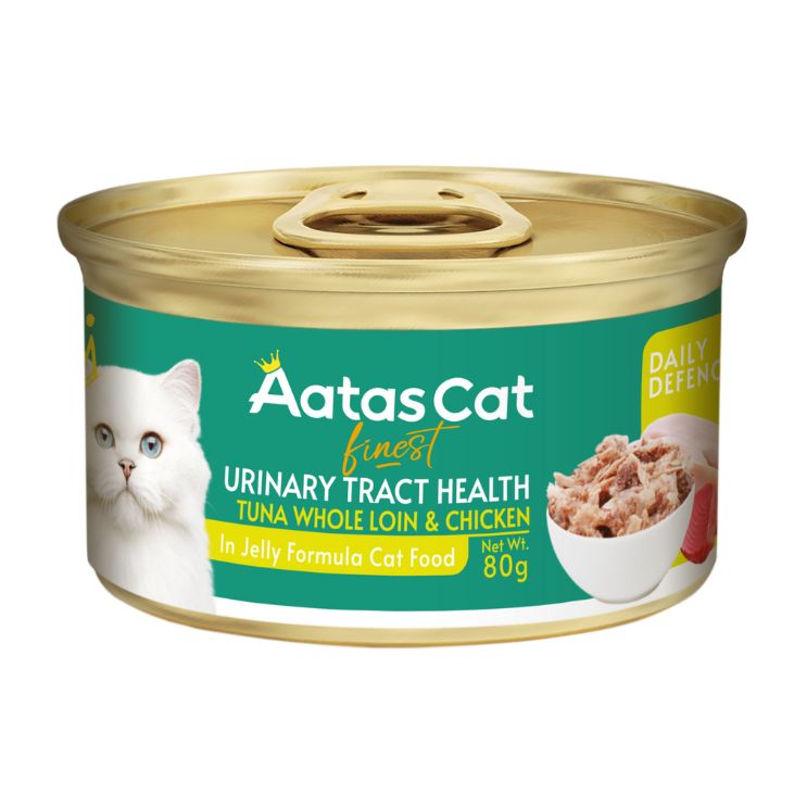 Aatas Cat Finest Wet Cat Food 70g- Daily Defence, Fruity Feast Chicken, Diamond Dinner Tuna