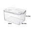 PET Transparent Fish Tank Aquarium with Cover