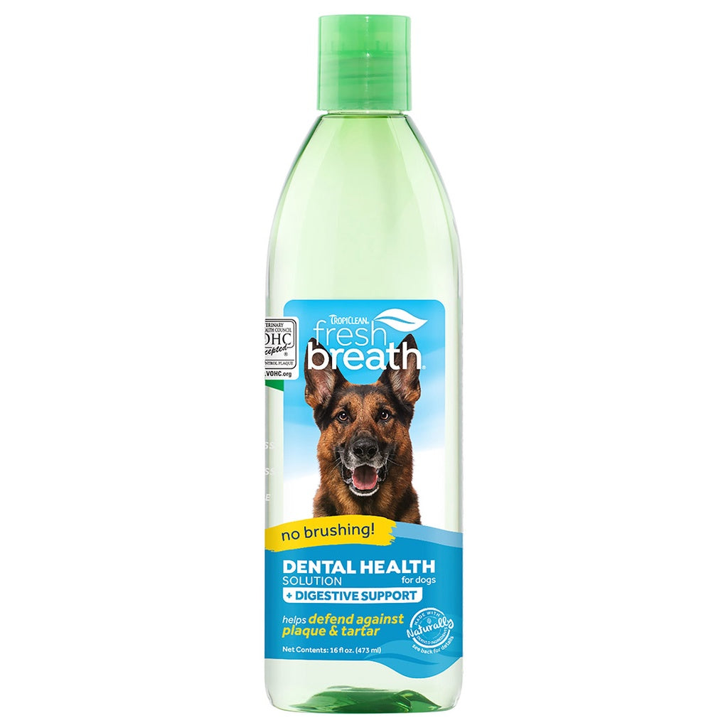 TropiClean Fresh Breath Dental Health Solution for Dogs