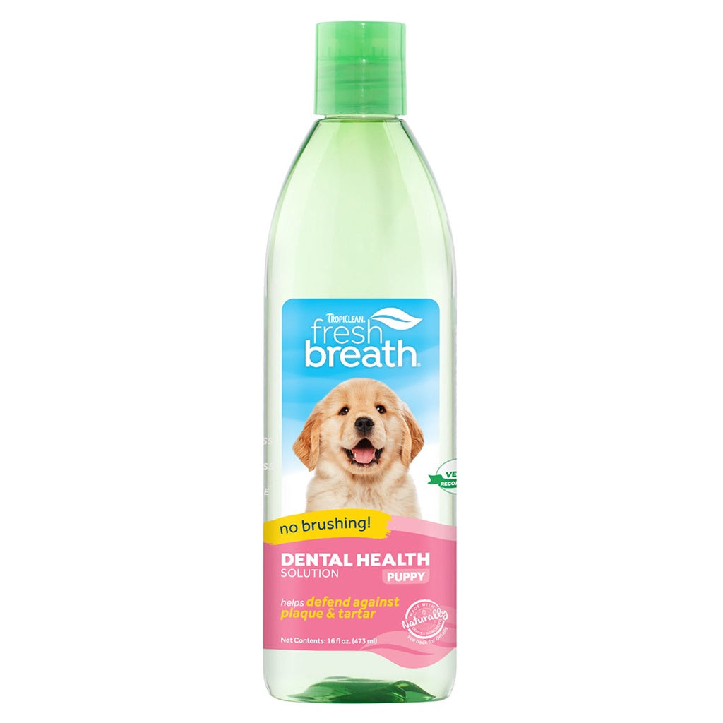 TropiClean Fresh Breath Dental Health Solution for Dogs