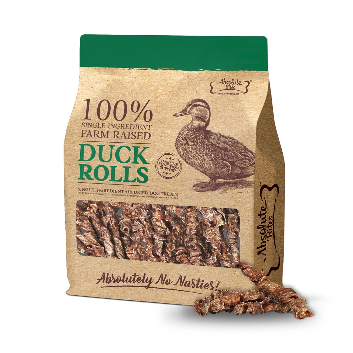 Absolute Bites Cat & Dog Air / Freeze Dried Duck and Chicken Treats
