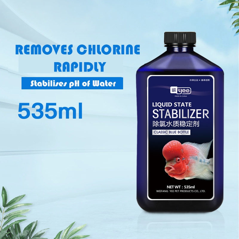 YEE / Chong Heng Aquarium Anti Chlorine Water Purifier, Tap Water Chlorine Remover For Fish, Turtle Safety Stabilizer