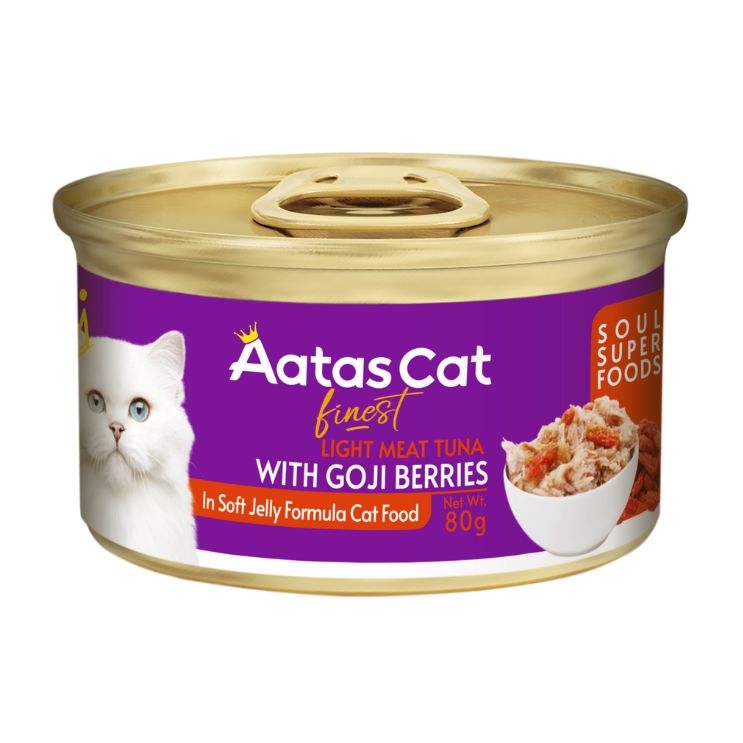 Aatas Cat Finest Wet Cat Food 70g- Daily Defence, Fruity Feast Chicken, Diamond Dinner Tuna