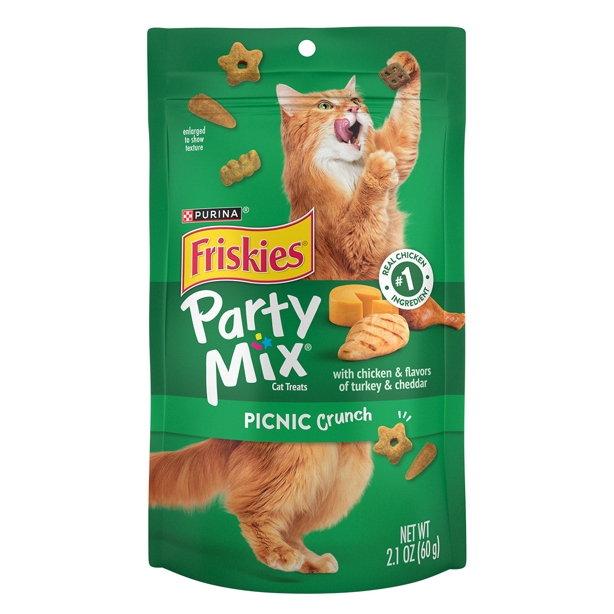 Friskies Party Mix Crunch Cat Treats 60g