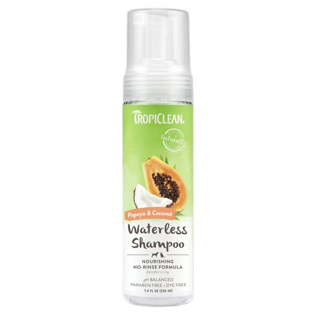 Tropiclean Shampoo Conditioner, Tear Stain Remover Ear Cleaner, Tangle Remover, Waterless No Rinse Chew Deter -Cat & Dog