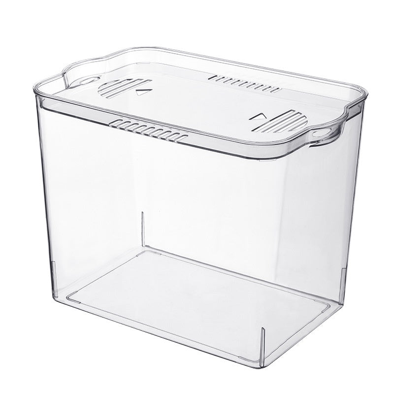 PET Transparent Fish Tank Aquarium with Cover