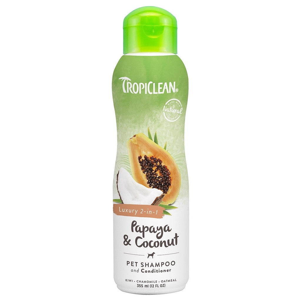 Tropiclean Shampoo Conditioner, Tear Stain Remover Ear Cleaner, Tangle Remover, Waterless No Rinse Chew Deter -Cat & Dog