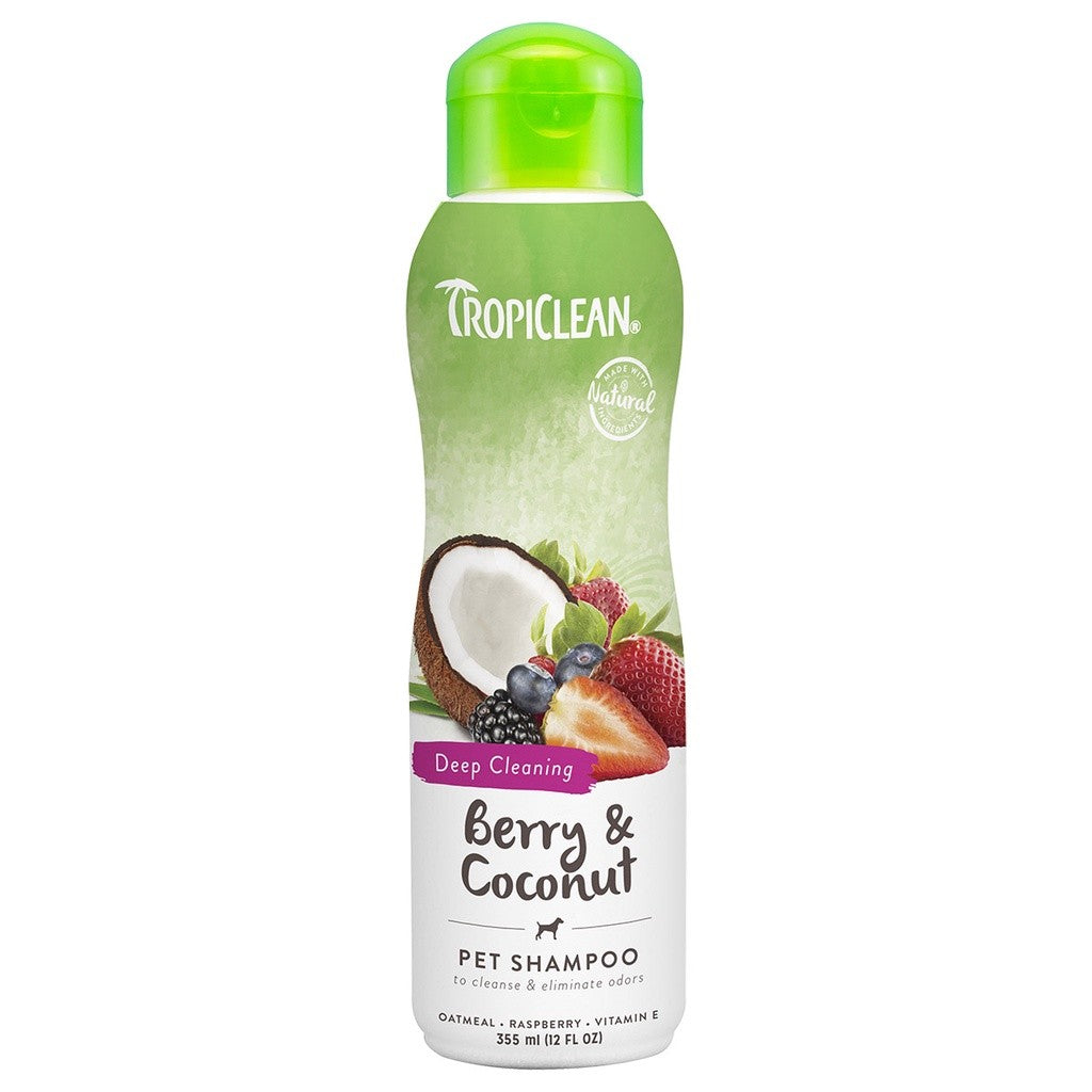 Tropiclean Shampoo Conditioner, Tear Stain Remover Ear Cleaner, Tangle Remover, Waterless No Rinse Chew Deter -Cat & Dog