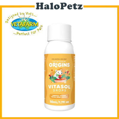 Vetafarm Vitasol Drops Small Animal Supplement 50ml