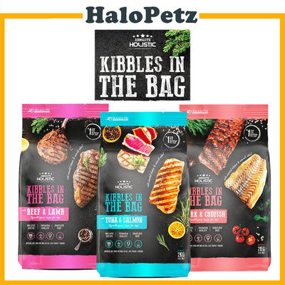 Absolute Holistic Kibbles in the Bag Grain-Free Dog Food 2kg | Singapore Made