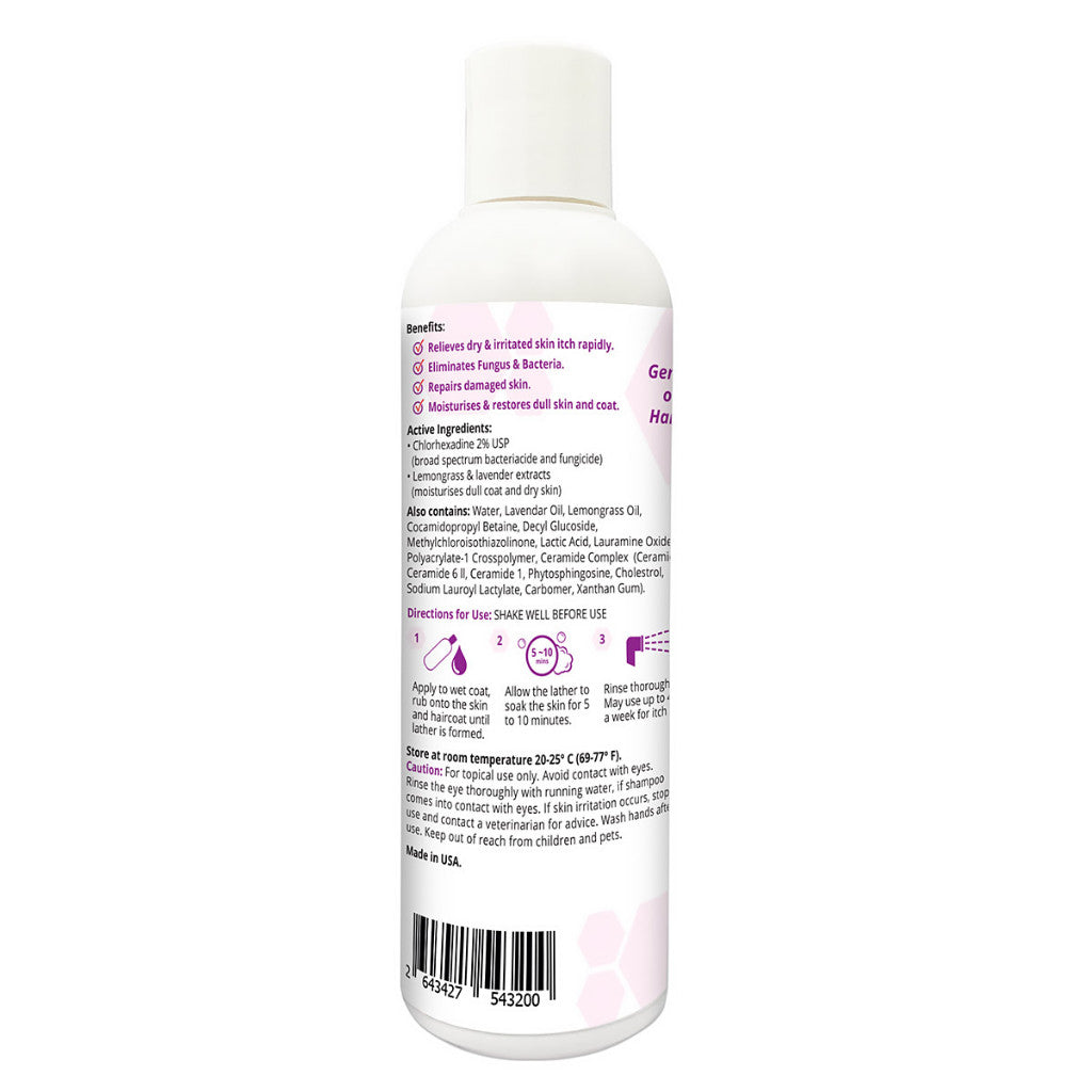 Animedx Sebofix Medicated Shampoo 250ml | Anti-Fungal for Cats & Dogs