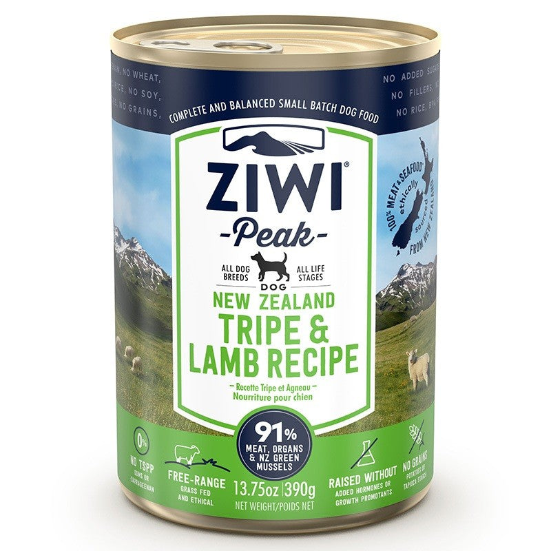 Ziwi Peak Wet Dog Food 390g | New Zealand Meat & Seafood Recipes