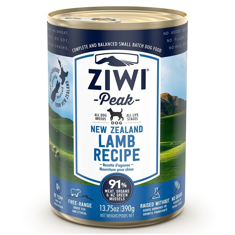 Ziwi Peak Wet Dog Food 390g | New Zealand Meat & Seafood Recipes