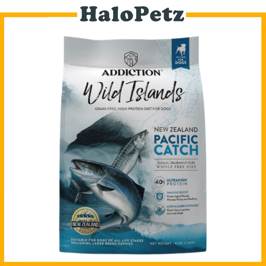 Addiction Dry Dog Food | Vegetarian | Kangaroo | Salmon | Venison | Puppy