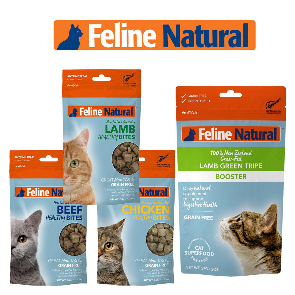 Feline Natural Healthy Bites Freeze Dried Cat Treats 50g