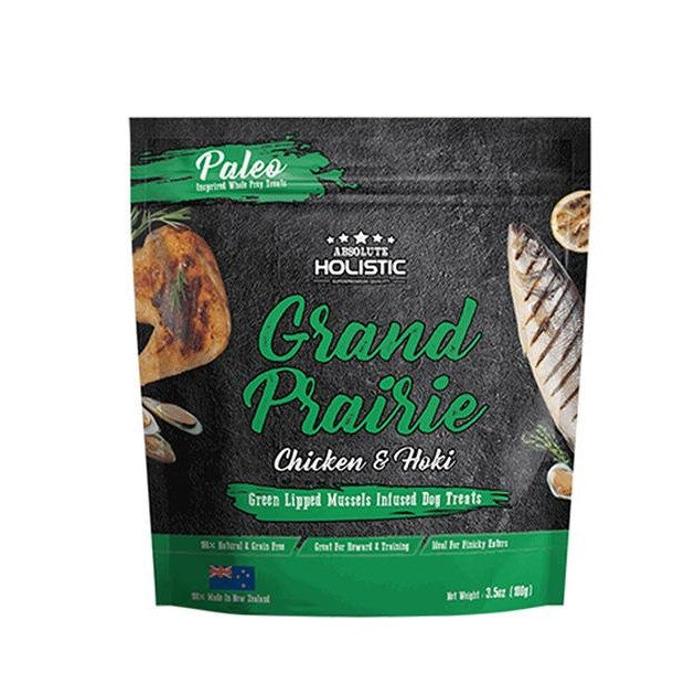 Absolute Holistic Air Dried Red Meat Dog Treats 100g | Grain-Free Natural Treats