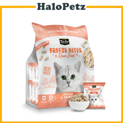 Kit Cat Freeze Bites Raw Food for Cats 225g