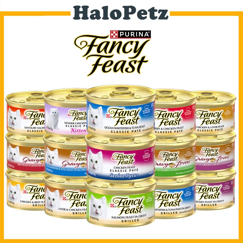 [24 Cans] Fancy Feast Cat Can Food 85g