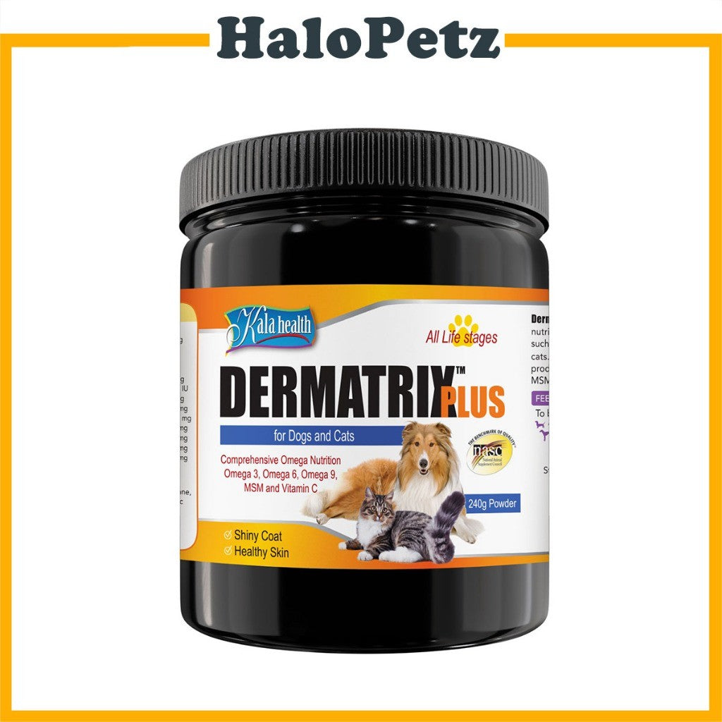 Kala Health Dermatrix Plus Powder Pet Supplements 240g