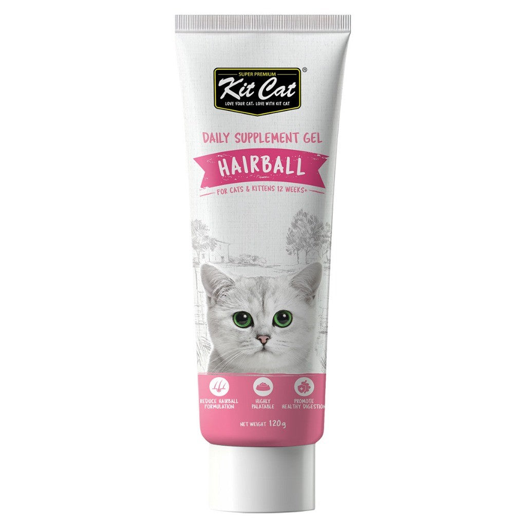 Kit Cat Daily Nutritional Supplement Gel For Cats & Kittens 120g