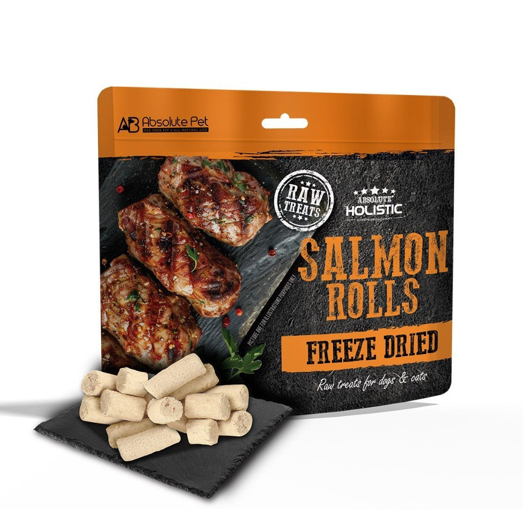 Absolute Holistic Freeze Dried Treats for Cats & Dogs 60g | Burger & Rolls