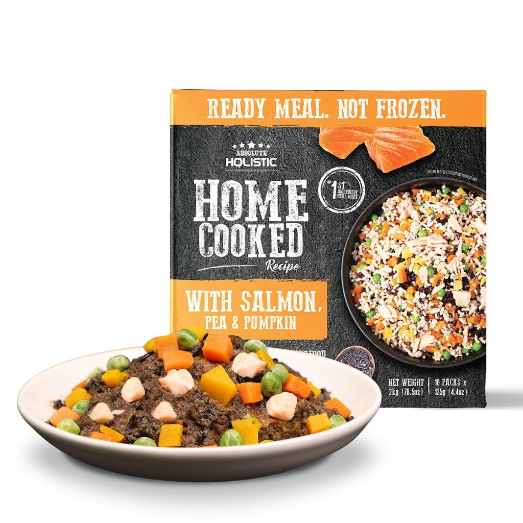 Absolute Holistic Home Cooked Style Recipe Dog Food 16 x 125g | Wet Dog Food Bulk Pack