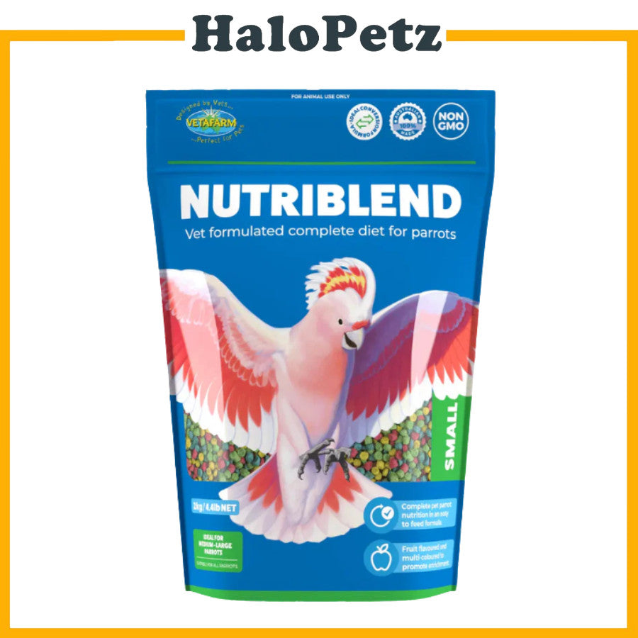 Vetafarm Nutriblend Small and Mini Pellets for Birds