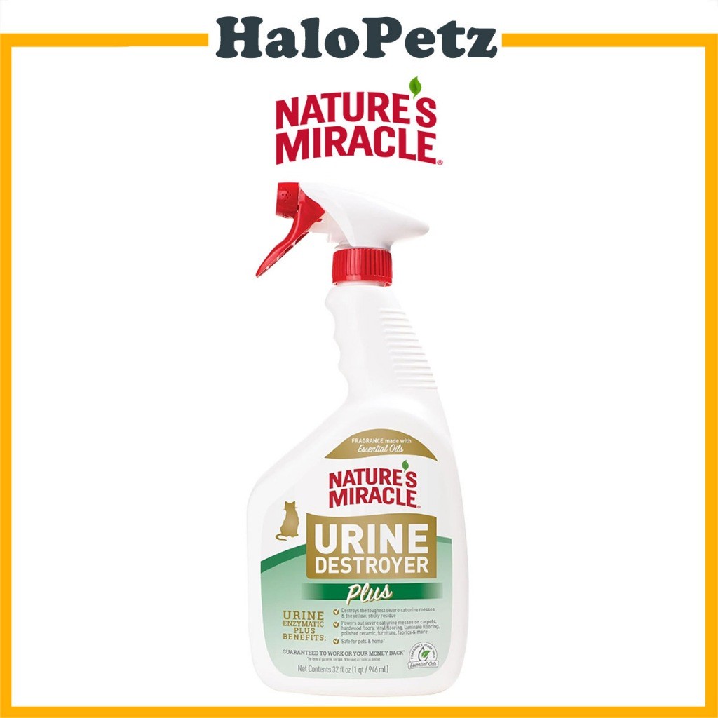 Nature's Miracle Urine Destroyer Plus Cat 32oz