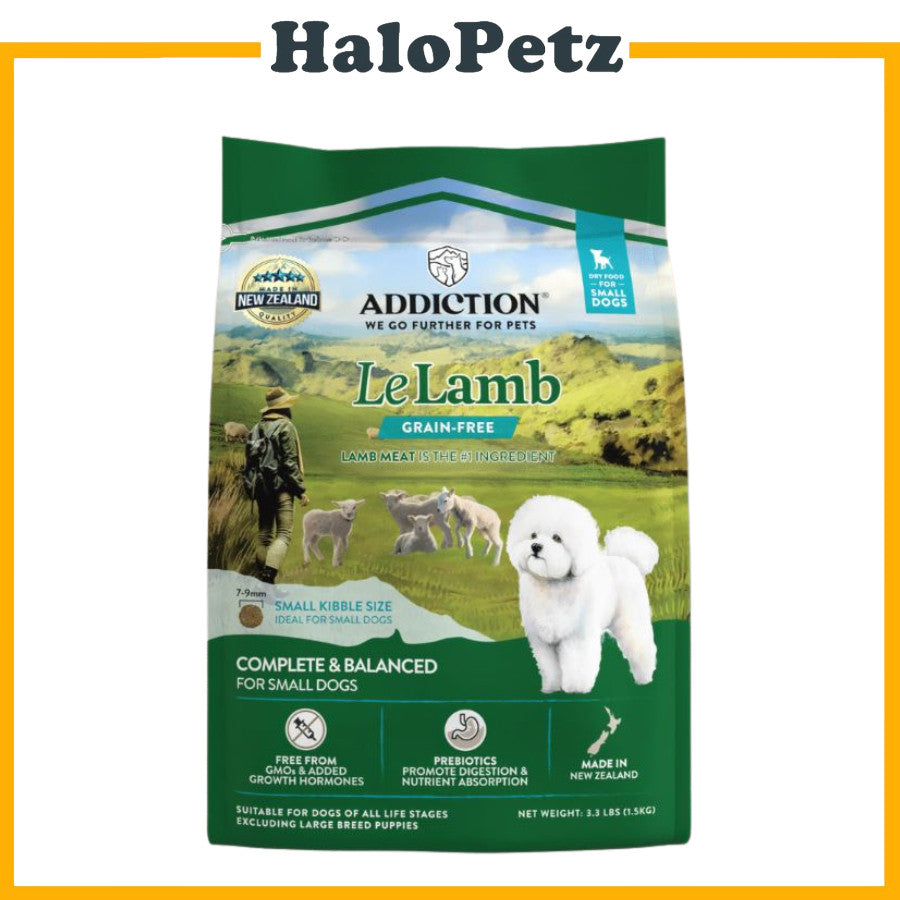 Addiction Dry Dog Food | Vegetarian | Kangaroo | Salmon | Venison | Puppy