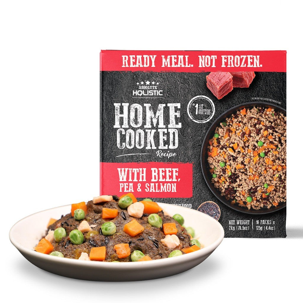 Absolute Holistic Home Cooked Style Recipe Dog Food 16 x 125g | Wet Dog Food Bulk Pack