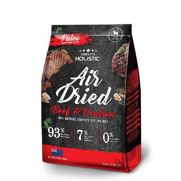 Absolute Holistic Air Dried Dog Food 1kg | Grain-Free Premium Dog Food Singapore