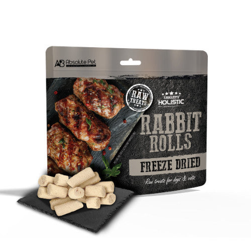 Absolute Holistic Freeze Dried Treats for Cats & Dogs 60g | Burger & Rolls