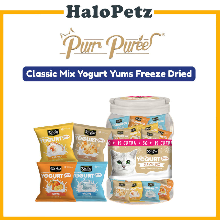 Kit Cat Purr Puree Liquid | Freeze Dried Tub Treats