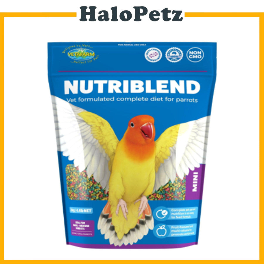 Vetafarm Nutriblend Small and Mini Pellets for Birds