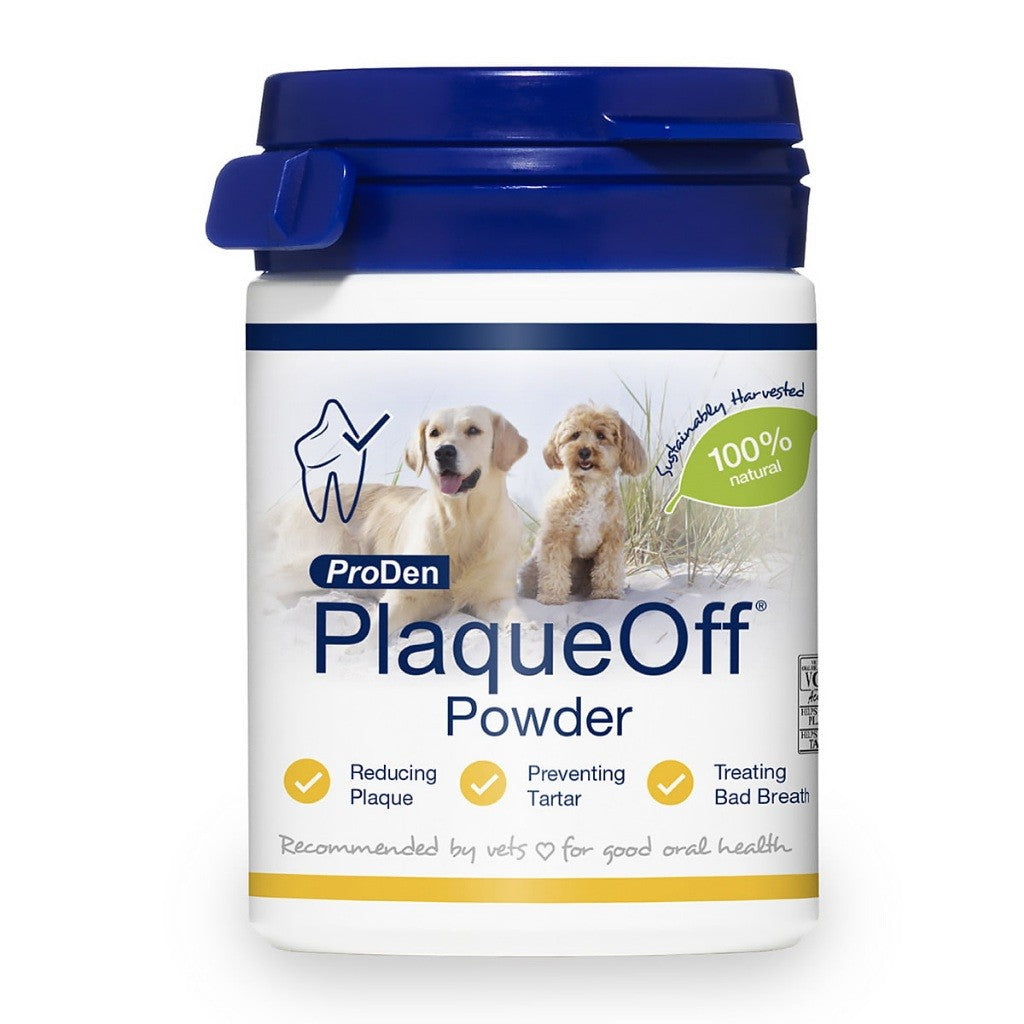 ProDen PlaqueOff® Powder for Dog & Cat Dental Care | Pet Food Supplement