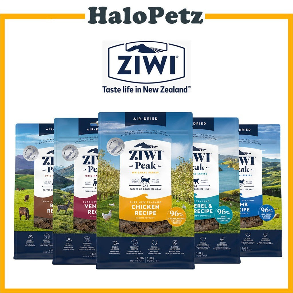 Ziwi Peak Air-Dried Cat Food | Premium New Zealand Recipes for Cats