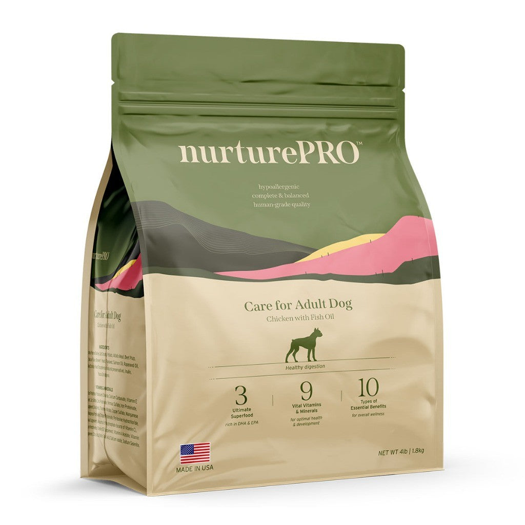 Nurture Pro Original & Nourish Life Dry Dog Food-Salmon, Chicken, Pork, Lamb