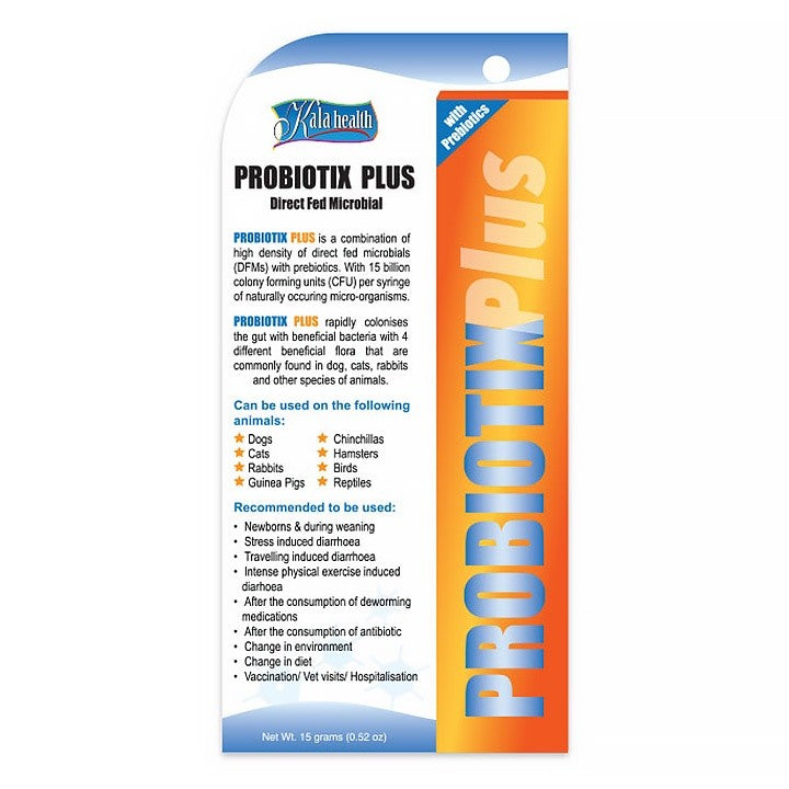 Kala Health Probiotix Plus Pet Supplements | Probiotics Plus (2 Sizes)