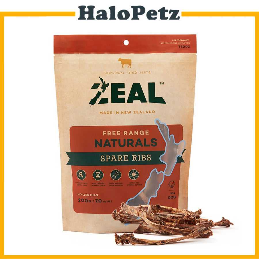Zeal Assorted Cat & Dog Treats - Spare Ribs, Chewies, Tendons