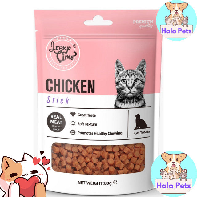 Jerky Time /Soup Time Cat Treat 80g- Codfish, Chicken, Duck